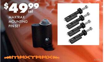 BCF Maxtrax mounting pin set offer