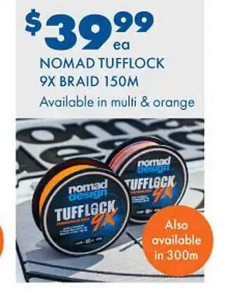BCF Nomad tufflock 9x braid offer