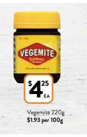 Foodworks Vegemite offer