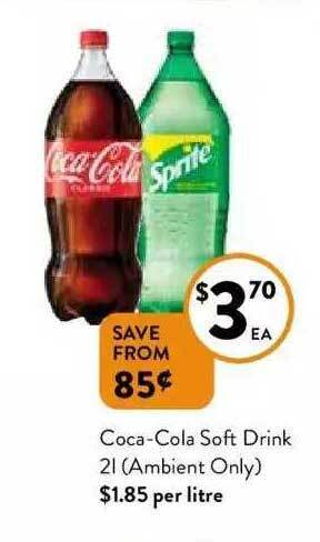 Foodworks Coca-cola soft drink offer