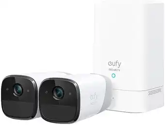 Officeworks Eufy 2 pack pro 2k home security system offer