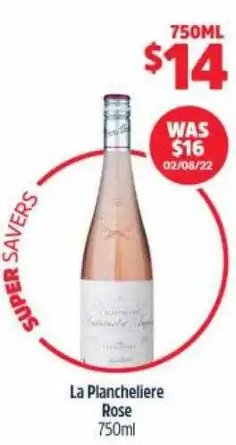 BWS La plancheliere rose offer