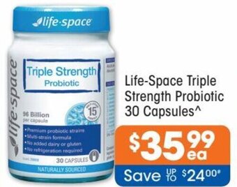 Good Price Pharmacy Life-Space Triple Strength Probiotic 30 Capsules offer