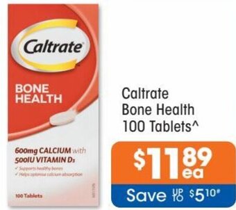 Good Price Pharmacy Caltrate Bone Health 100 Tablets offer