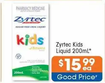 Zyrtec kids liquid