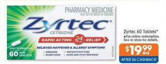 Good Price Pharmacy Zyrtec 60 tablets offer