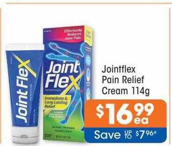 Good Price Pharmacy Jointflex pain relief cream 114g offer