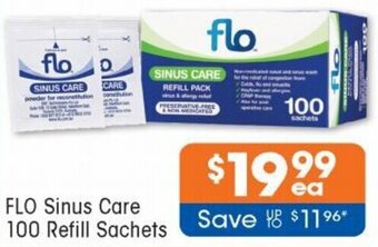 FLO Sinus Care 100 Refill Sachets