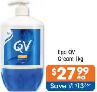 Good Price Pharmacy Ego QV Cream 1 Kg offer
