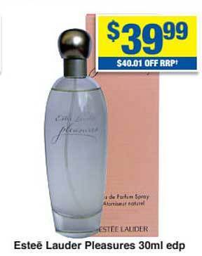 My Chemist Esteé lauder pleasures 30ml edp offer