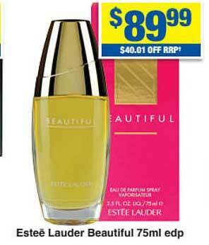 My Chemist Estée lauder beautiful 75ml edp offer