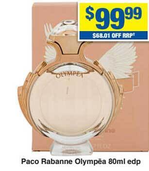 My Chemist Paco rabanne olympéa 80ml edp offer