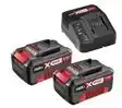 Bunnings Ozito pxc 18v twin battery & charger pack offer