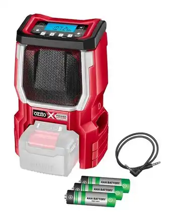 Ozito pxc 18v radio