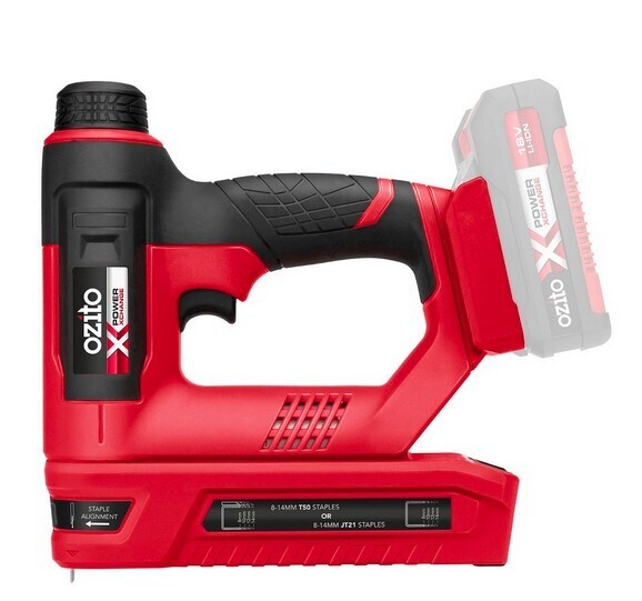 Ozito pxc 18v staple gun offer at Bunnings