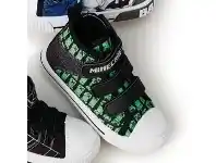 BIG W Kids Licence High Top Shoes Minecraft Sizes 10-3 offer