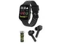 BIG W DGTEC Kids Smartwatch Bundle Black offer