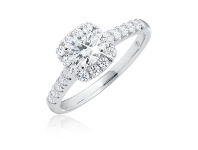 Grahams Jewellers Flawless Cut Platinum Diamond Ring offer