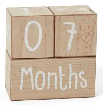 BIG W Winnie the Pooh Milestone Blocks offer