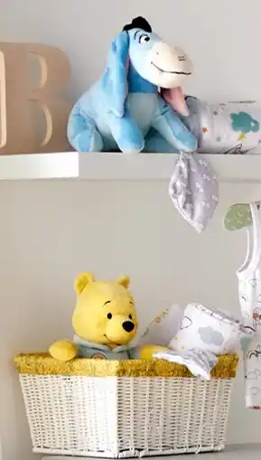 BIG W Winnie the Pooh Cuddle Plush Blanket Toy offer
