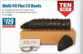 Multi-fit flex cv boots