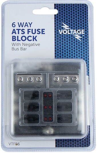Autopro Voltage 6 way ats fuse block neg bus bar offer