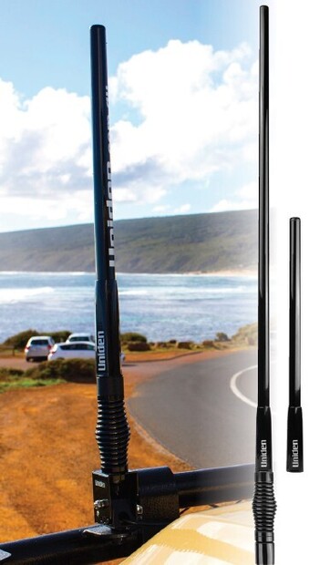 Autopro Uniden heavy duty radome antenna with interchangeable dual masts offer