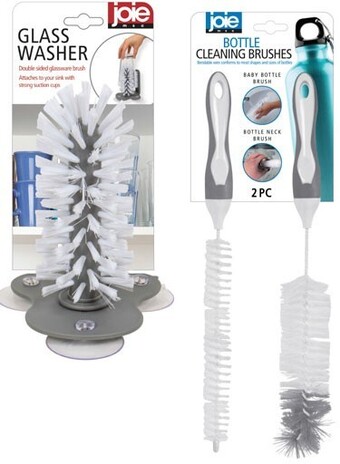 Joie silicone cleaning brush assortment
