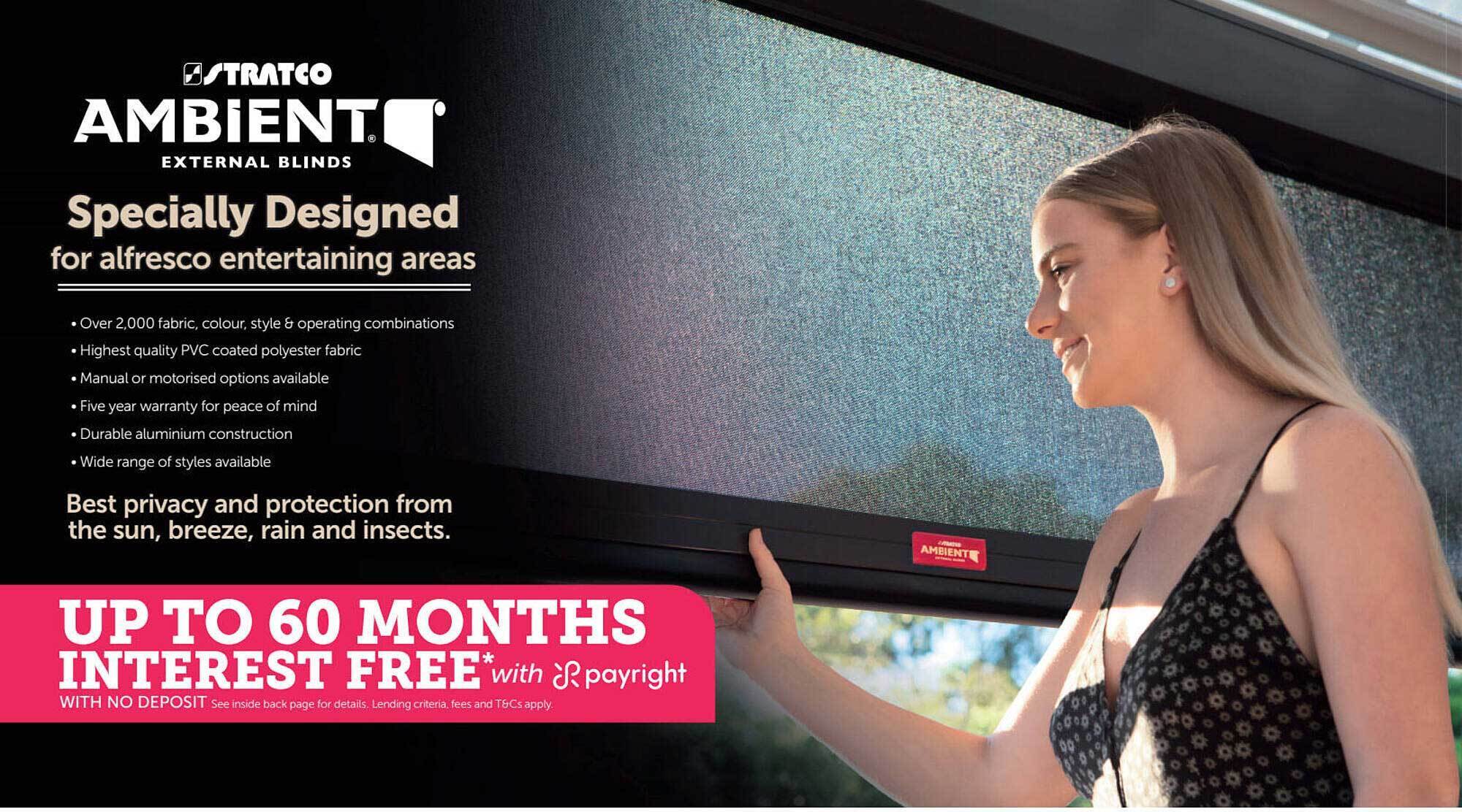 Stratco ambient offer at Stratco