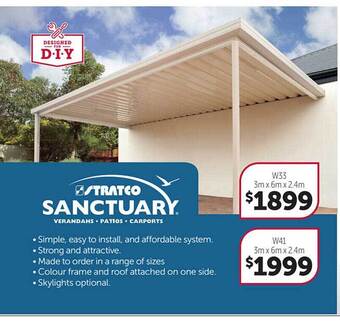 Stratco Stratco sanctuary offer
