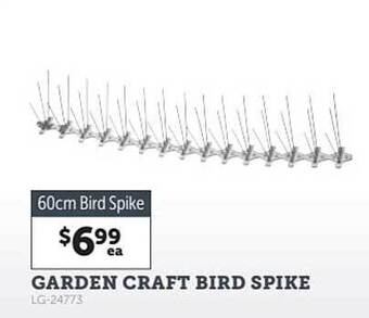 Stratco Garden craft bird spike offer