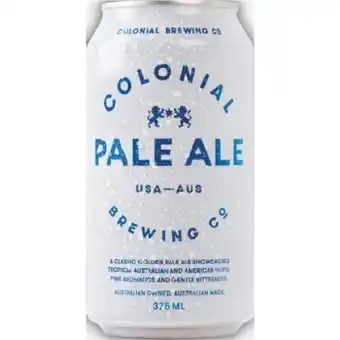 IGA Colonial pale ale 6 pack offer