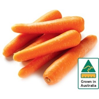 IGA Australian carrots 1kg pack offer