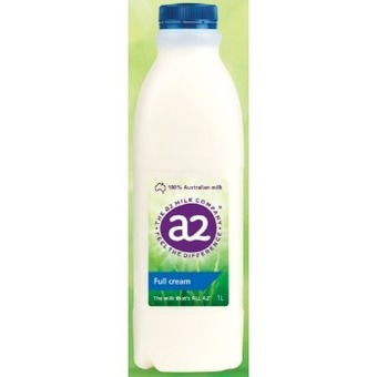 IGA A2 full cream or light milk 1 litre offer