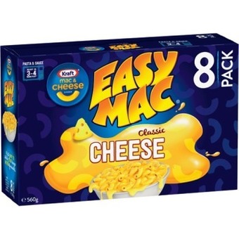 IGA Kraft easy mac classic cheese 8 pack offer