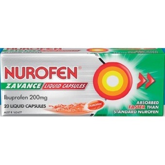 IGA Nurofen zavance liquid capsules 20 pack** offer