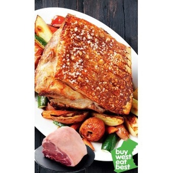 IGA Linley valley rolled pork shoulder roast offer