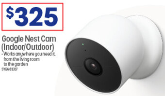 Officeworks Google Nest Cam (Indoor/Outdoor) offer