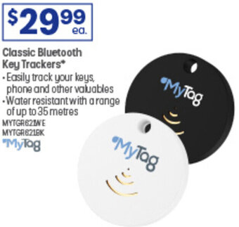Officeworks Classic Bluetooth Key Trackers offer