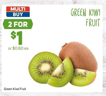 Foodland Green Kiwi Fruit offer