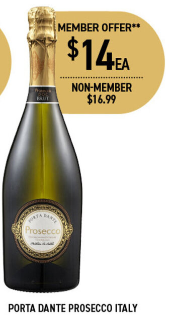 Dan Murphy's Porta Dante Prosecco Italy offer