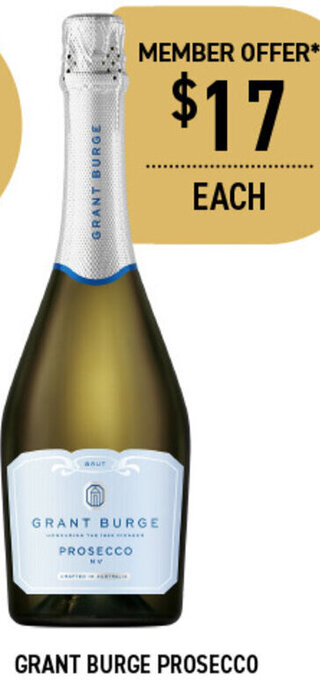 Dan Murphy's Grant Burge Prosecco offer