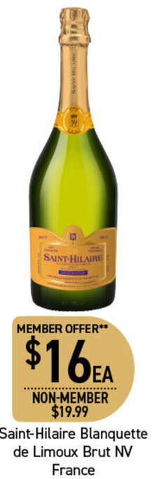 Dan Murphy's Saint-Hilaire Blanquette De Limoux Brut NV France offer