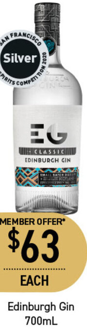 Edinburgh Gin 700ml