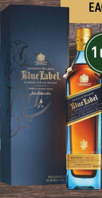 Dan Murphy's Johnnie Walker Blue Label Blended Scotch Whisky 1L offer
