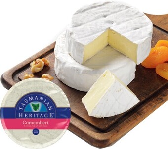 IGA Tasmanian heritage camembert or double brie cheese 250g offer