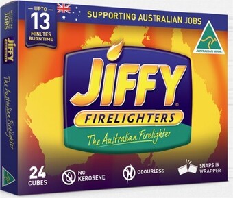 IGA Jiffy firelighters 24 pack offer