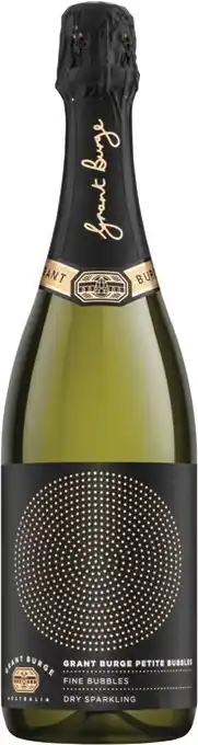 IGA Grant burge sparkling petite bubbles 750ml varieties offer