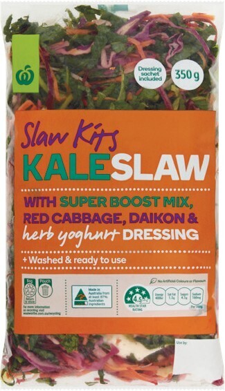 Woolworths Woolworths kaleslaw kit 350g offer