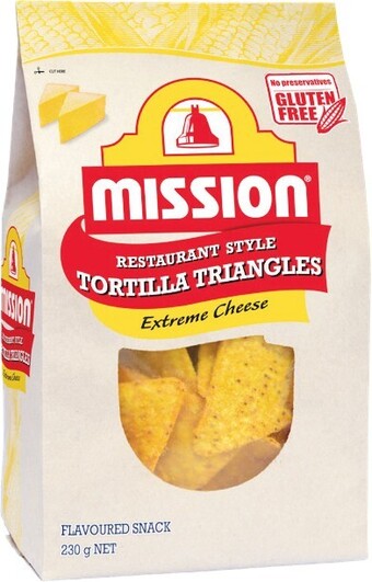 Woolworths Mission corn chips 230g offer